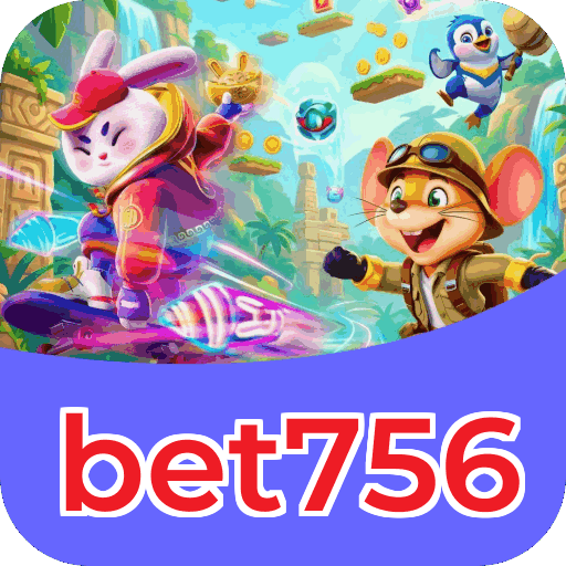 Interface do aplicativo bet756 mostrando jogos disponíveis no iOS e Android